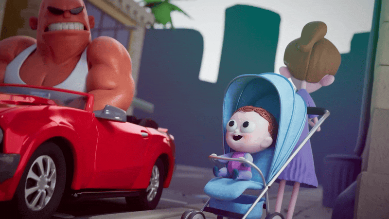 Blinkink Christopher Rutledge Streetrace gif1