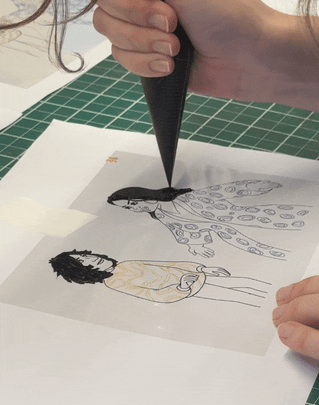 Blinkink Isabel Garett GBBO BTS GIF 2 crop