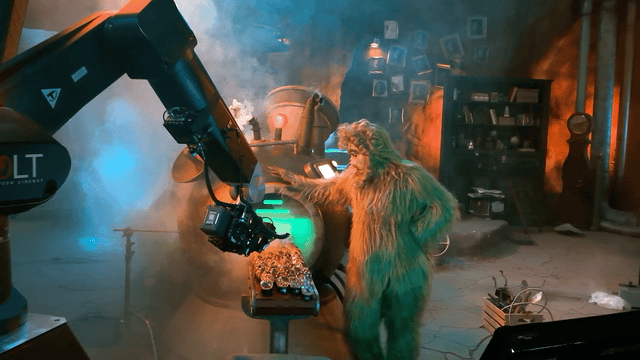 Blinkink Jesse James Mc Elroy Mc Donalds The Grinch Part II bts gif1