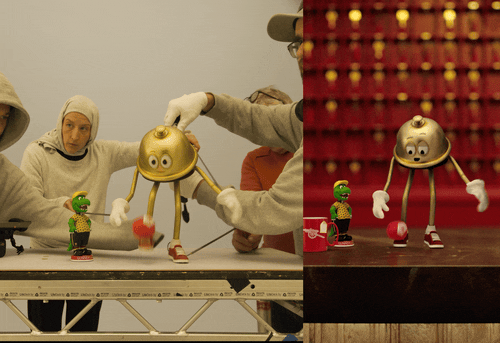 Blinkink Jonny amp Will Hotels com BTS puppetplay