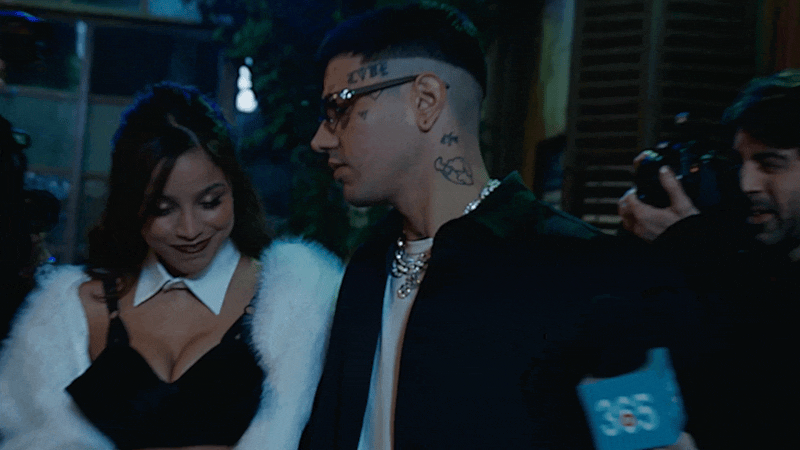 Blinkink Julita Conde Emilia Mernes Novio Gansta gif2