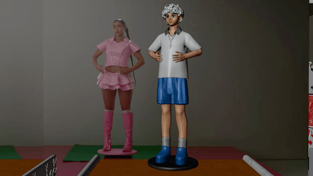 Blinkink Julita Conde Paloma Mami CO Di GOS DE MUNEKA BTS mocapgif