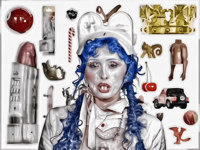 Blinkink Lea Esmaili Ashnikko Trinkets gif14