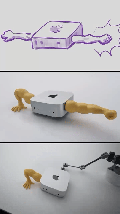 Blinkink Nicos Livesey Mac Mini BTS gif1
