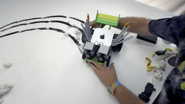 Blinkink Nicos Livesey Mac Mini BTS gif7