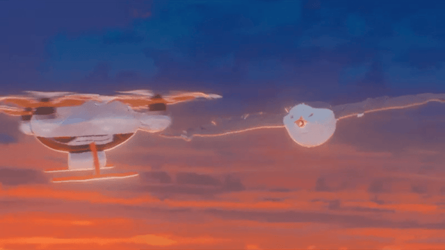Blinkink Radheya Jang Bird Drone gif3