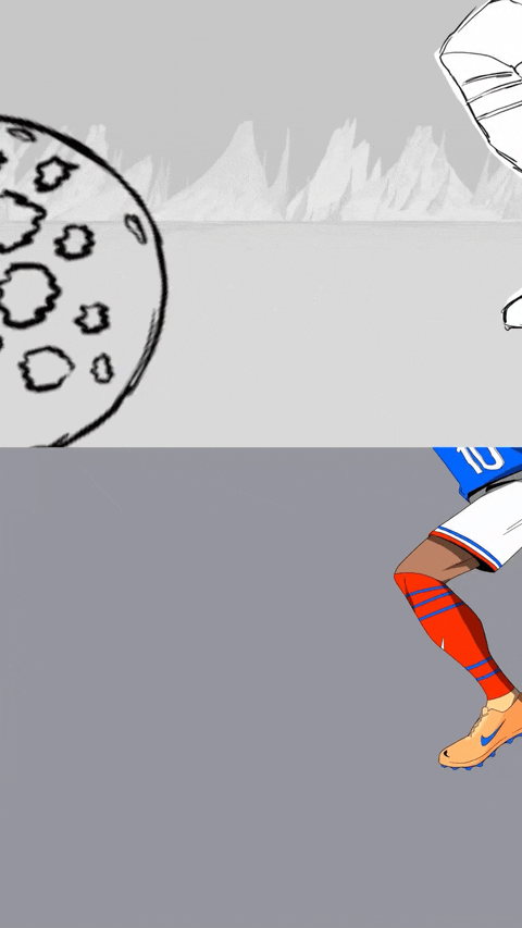 Blinkink Raman Djafari Nike BTS Process 1