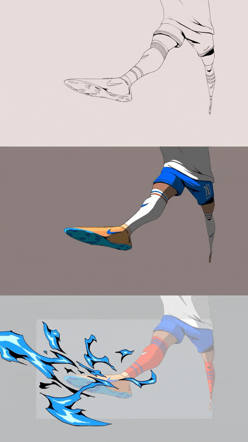 Blinkink Raman Djafari Nike BTS Process 2