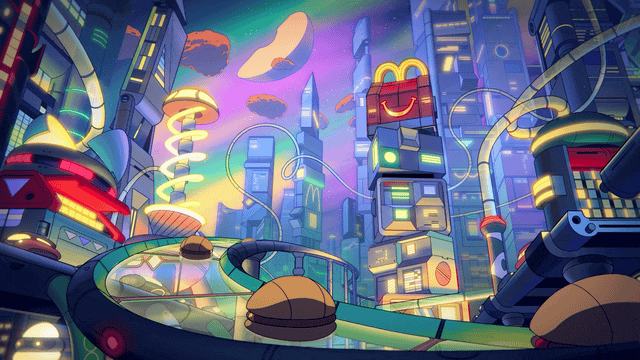 Blinkink Sam Gainsborough Mc Donalds Changiverse Mc Donalds Gifs MP4 5