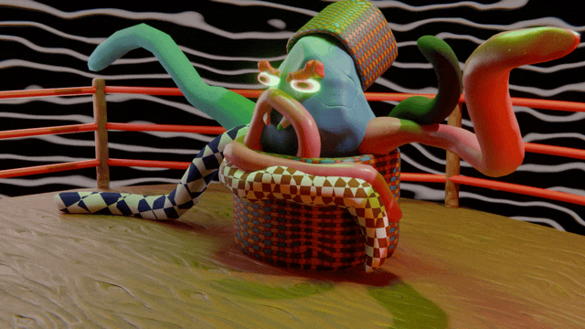 LEGO Laundry Monster WIP 2