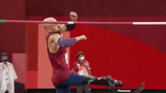 Paris Paralympics Sam Gainsborough GIF 8