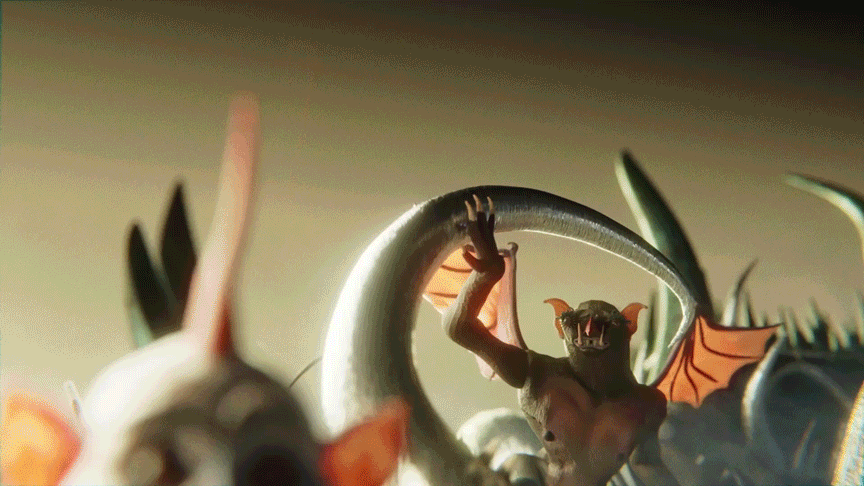 Raman Djafari Ashnikko Worms GIF 12