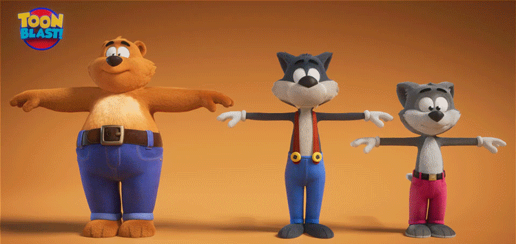 Toonblast Characters