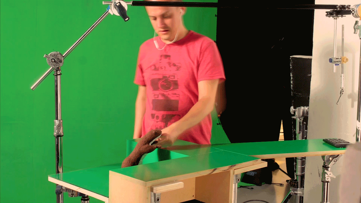 An otters tale BTS gif1