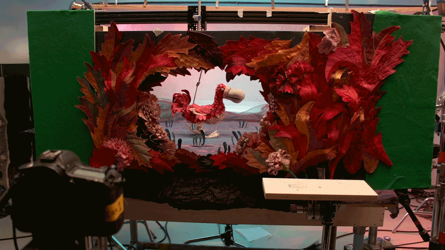 An otters tale BTS gif4