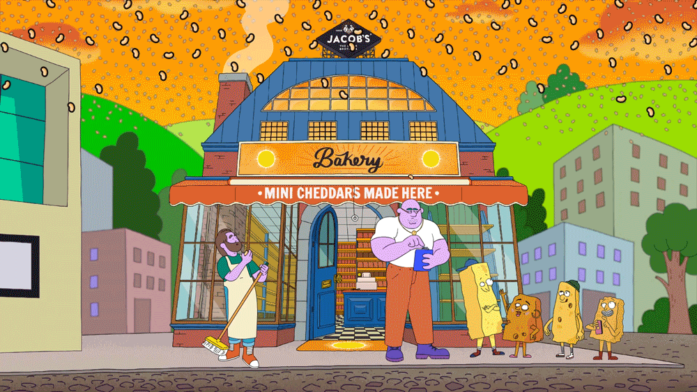 Crunchlets Cheddar Town | Blinkink