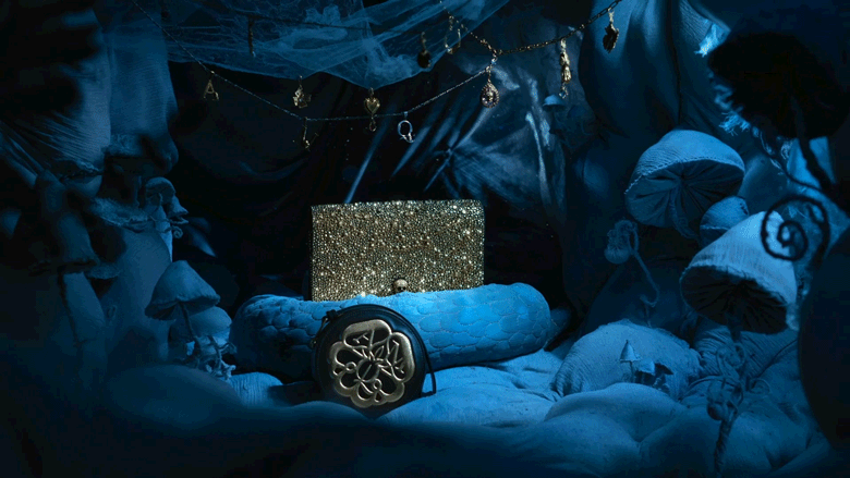 Isabel Garrett Alexander Mc Queen Holiday Gifting Collection 2021 GIF 03