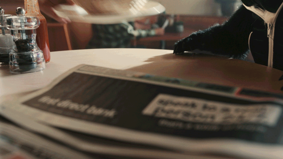 Jonny Will First Direct Skunk GIF 01