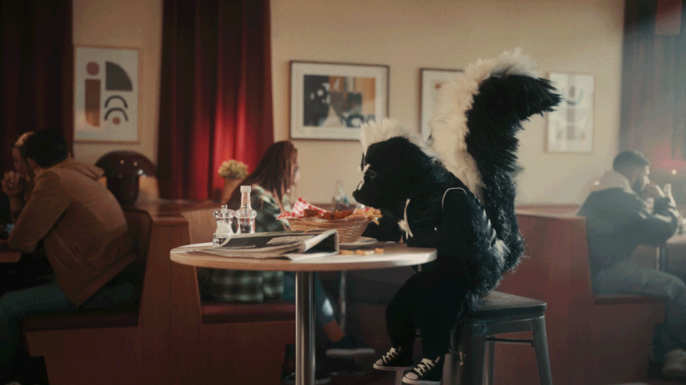 Jonny Will First Direct Skunk GIF 06