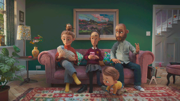 Purple Family Time Gif 1