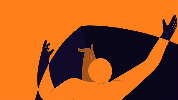 Falling through mouth